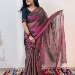 Handloom Magenta Tissue