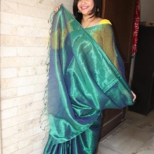 Handloom Green Tissue